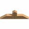Ekena Millwork Portland Smooth Timber Gable Bracket, Western Red Cedar, 36"W x 12"H x 3 1/2"D x 5 1/2"F, 8/12 Pitch GBW036X12X0406POR00SWR - alternate 5